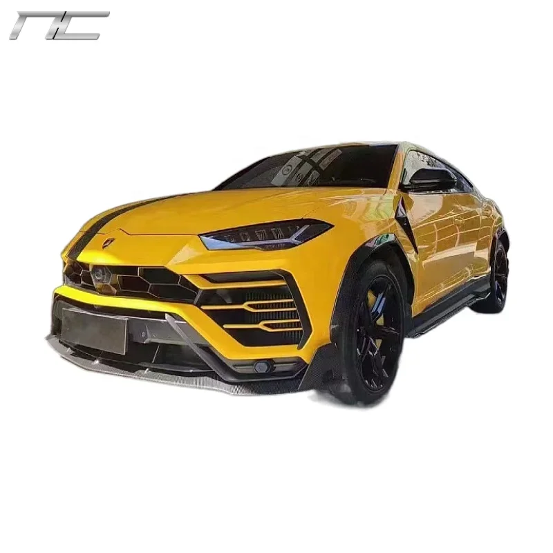 For Lamborghini URUS upgrade MSY style dry carbon fibre body kit front lip side skirt rear lip tail wing Rear mirror shell