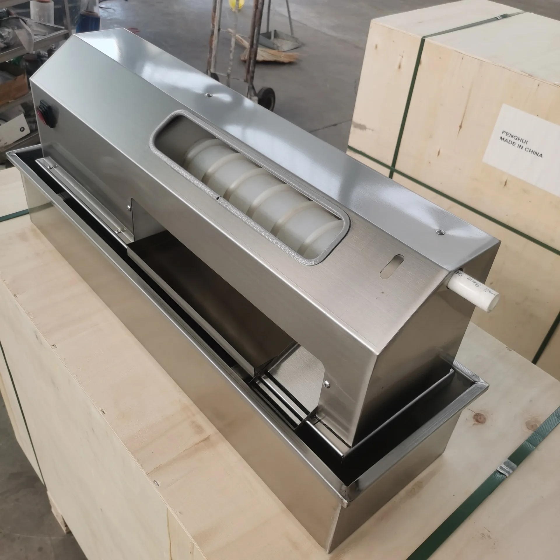 For Fully automatic egg preserved  shelling machine peeling machine to remove egg skin peeling electric egg pulling machine