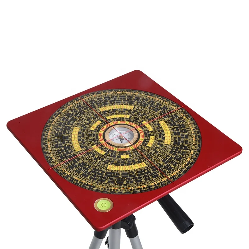 FengShui Compass Chinese Harbin Factory High Accuracy Aluminium Standard Compass With Tripod