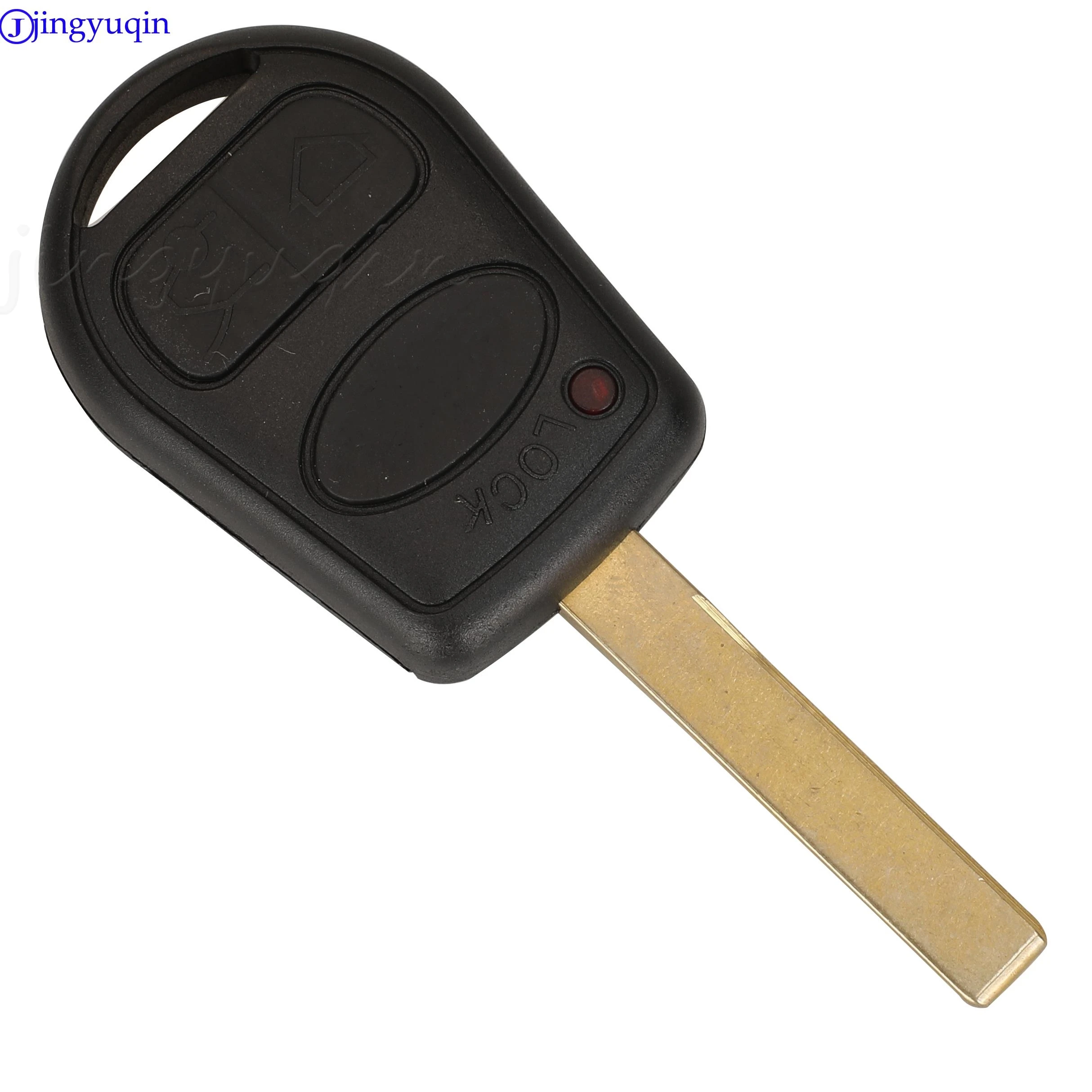 jingyuqin 3 Buttons Car Remote Key 315/433Mhz With ID44 PCF7935 For Land Rover Fit Range Rover Vogue 2002-2008 L322 HU92 Blade