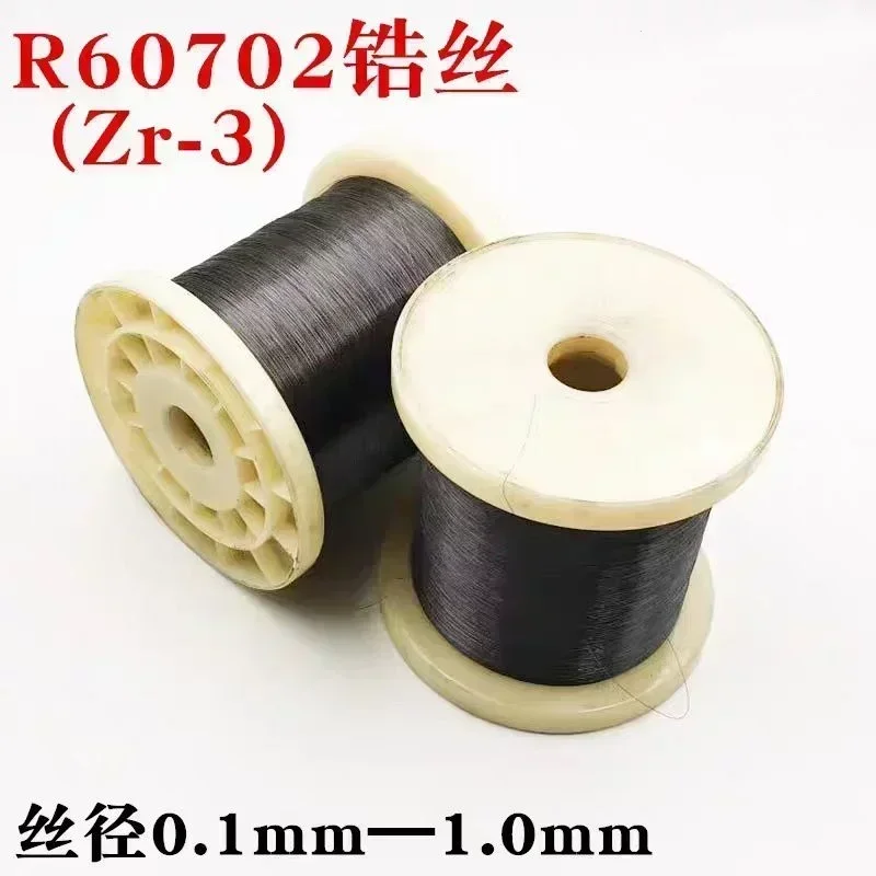 100mm 1m Zr99.99% Research Special High Purity 702 Zirconium Rod Zirconium Wire Zirconium Workpiece Can Be Zero Cut