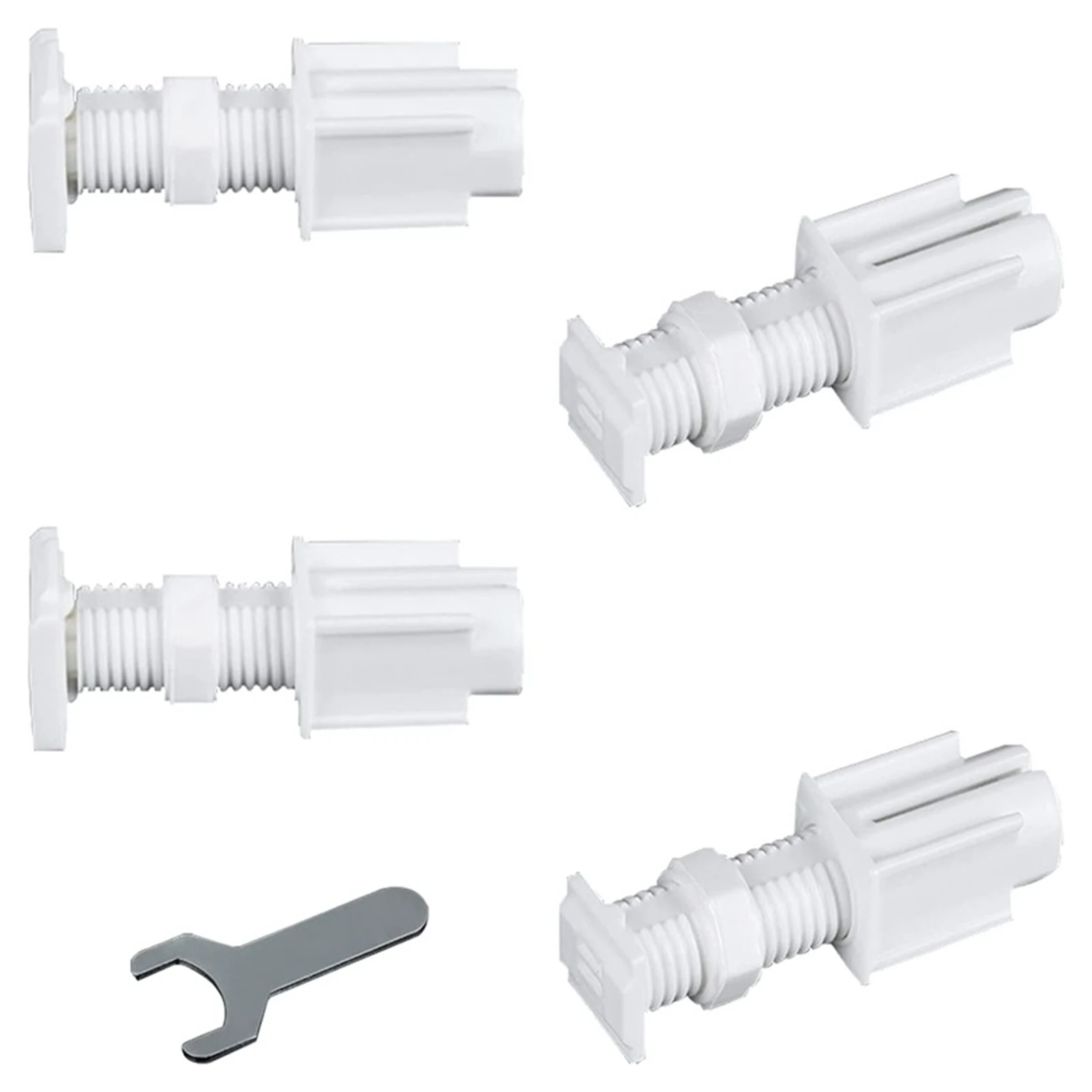 4piece Efficient Solution No Drill Blinds With Wrench For Easy Installation In Any Room Mini Blind Mounting Brackets