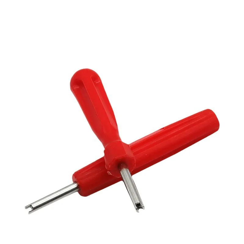 ملحقات إصلاح إطارات السيارة، مفتاح ربط أساسي لصمام الإطارات المحمول، تفكيك قلب صمام إطارات مكيف الهواء وتجميع ثنائي الغرض