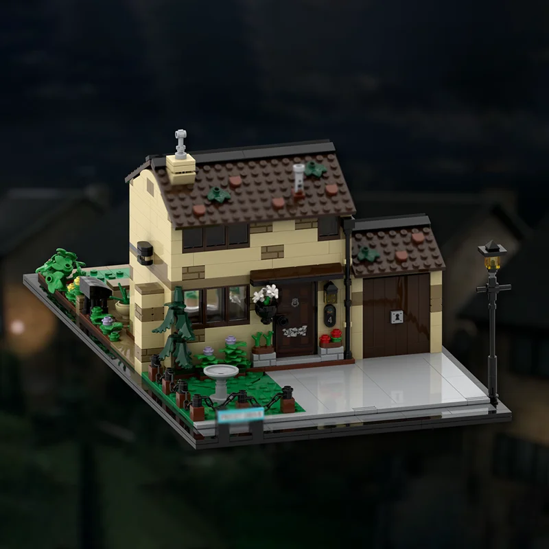 Film popolare Moc Mattoni da costruzione modulari 4 Privet Drive Espansione 2025 Blocchi tecnologici Regali di costruzione di giocattoli fai da te di Natale