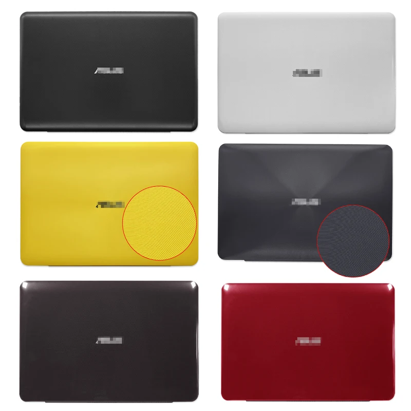 

New Laptop LCD Back Cover For ASUS X455 K455 A455 R455 X455L W419L Y483C F455 A Top Case Shell Yellow Black Brown White Blue