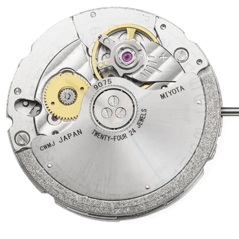GMT Four Hands JP Miyota 9075 Automatic Movement Replace Mechanism 24 Jewels High Accuracy Replacement Watch Accessories