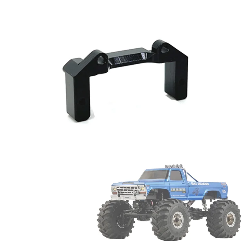 Soporte servo de metal para FMS FCX24 1/24 RC Crawler Car Upgrade Parts Accesorios de repuesto, negro