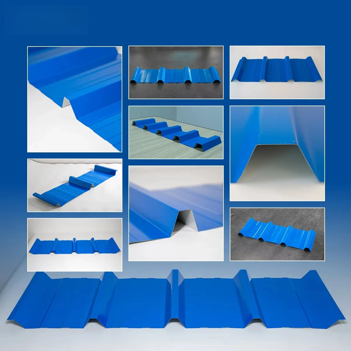 Glazed Tile Roll Forming Machine Villa Metal Roof Sheet Cold Bending Equipment Hydraulic Cutting Manufacturing Line