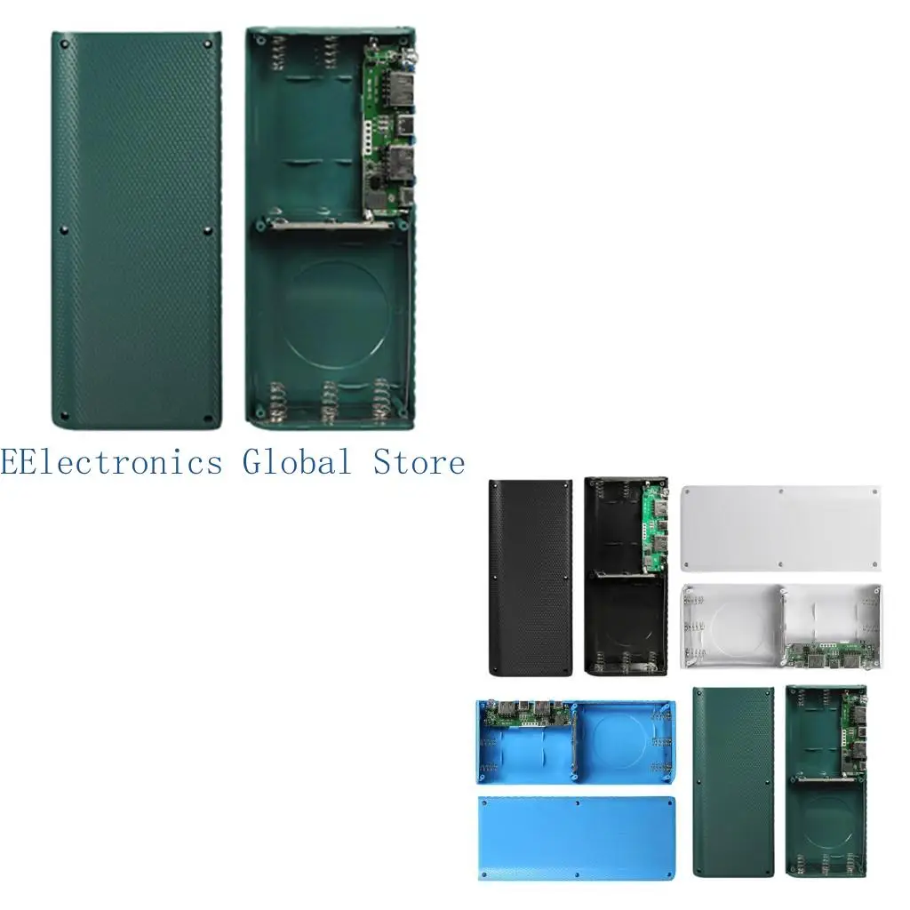 462B Modular Powerbank Case Holds 5PCS 20650 Batteries Plastic Construction For Easy Installation And Outdoor Activity Use
