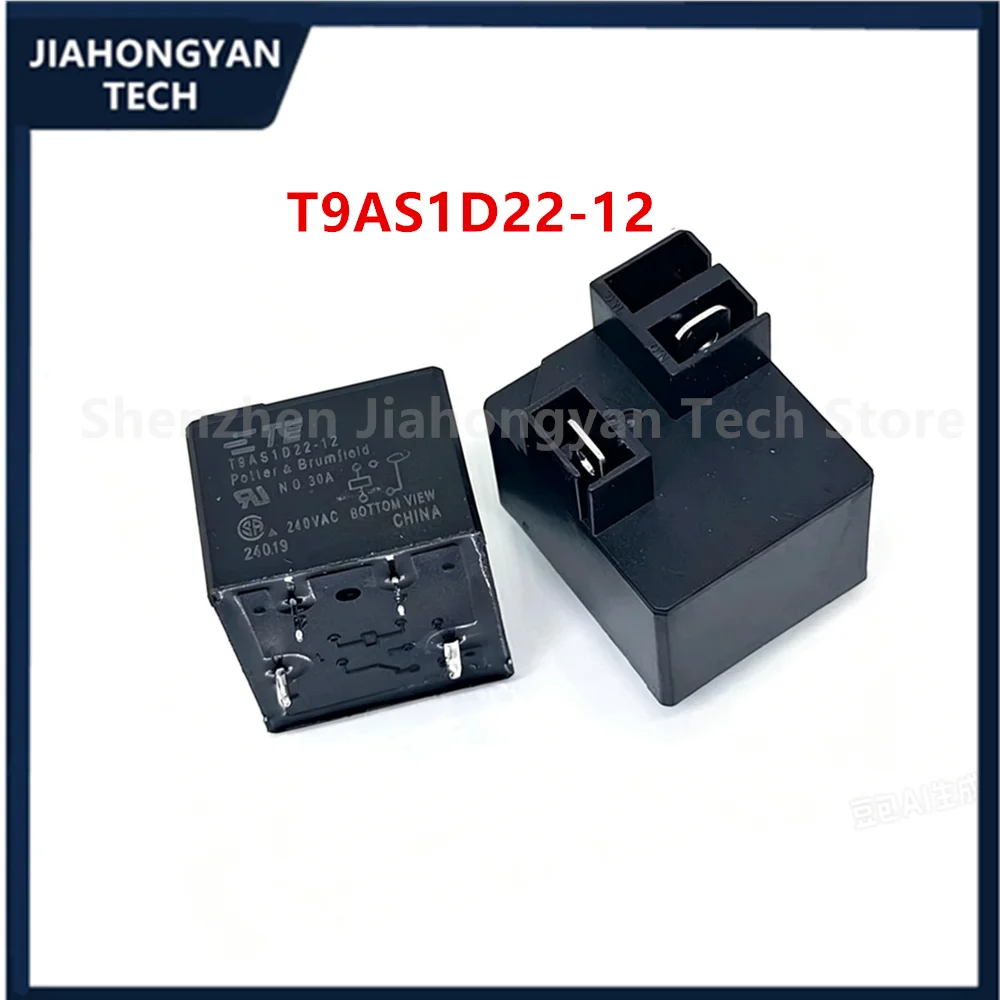 1-5PCS Original new For TE relay T9AS1D22-24 T9AS1D22-12, 4-pin 2-contact, 12V/24VDC, 30A