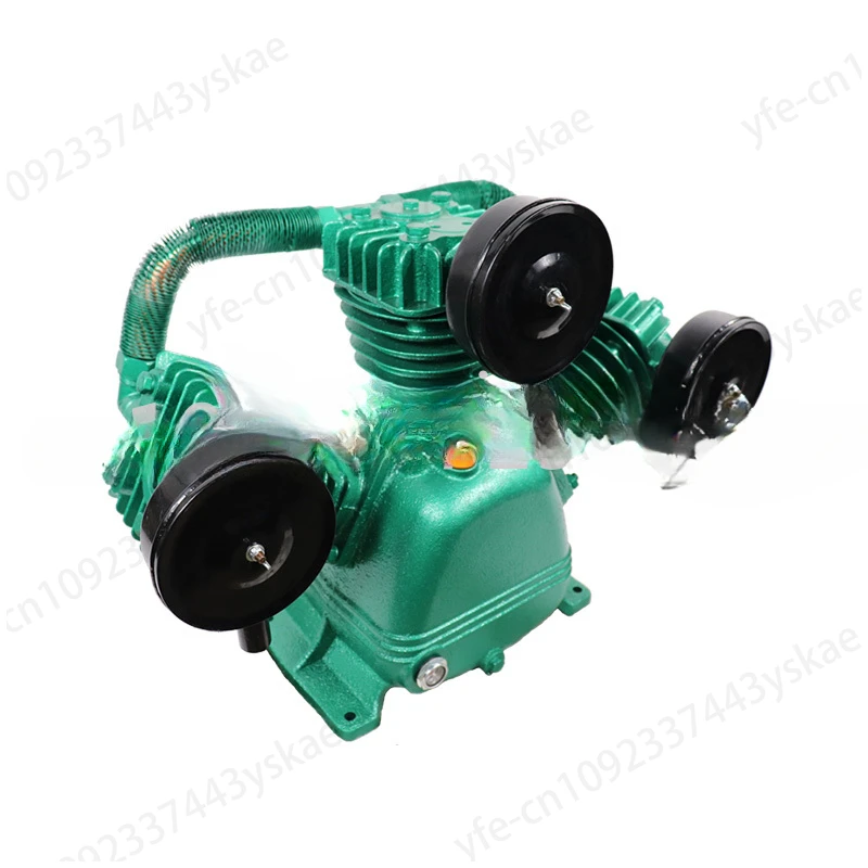 7.5kw11 Three Cylinder 12.5 High-Pressure Air Pump Accessories Industrial Use 0.9/8 Industrial Air Compressor Head Pump Head