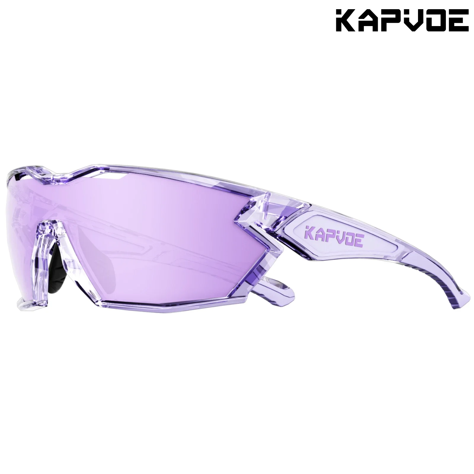 Kapvoe Men\'s Photochromism Sunglasses Riding Cycling Glasses Women Bicycle Eyewear Mountain Bike Road Sports Cycling Goggles