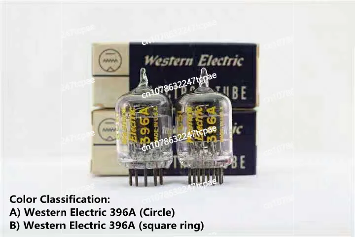 

New Black Screen American WE West Electric 396A Tube Generation 2C51 6N3 5670 6H3N Provides Pairing