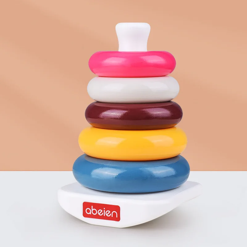 لعبة مونتيسوري اللبنات الخشبية التعلم المبكر ألعاب تعليمية اللون شكل مباراة الاطفال لغز لعب للأطفال بنين فتاة