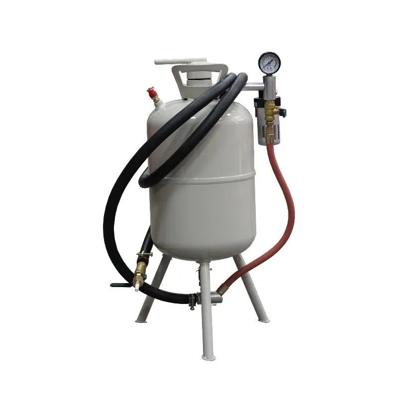 

Mini Sandblaster with Gloves and Lighting Complete Accessories Sandblasting Machine for One Stop Use