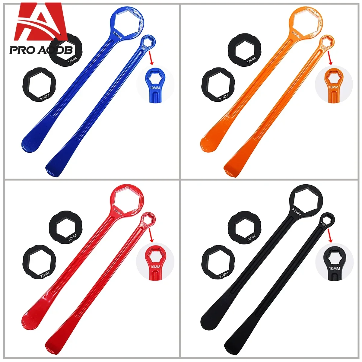 2024 The new aluminum alloy motorcycle tire lever bead seat is available in a variety of colors for KTM Honda Yamaha Kawasaki