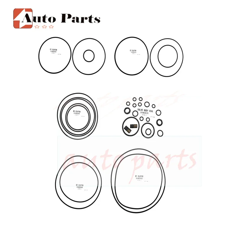 AC60E AC60F Car Accessoreis Automatic Transmission Sealing Ring Repair Kit For TOYOTA Gearbox Rebuild Kit  K188C