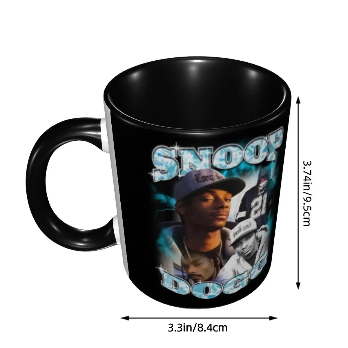 Personalized Snoop Dogg Mugs DIY Music Rapper Ceramic Milk Tea Coffee Cup