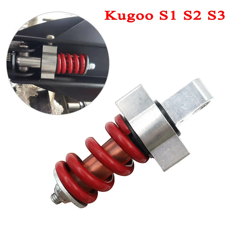 Rear Shock Struts Parts Rear Suspension Bumper Spring Shock Absorber For KUGOO S1 S2 S3 Electric Scooter Accessories