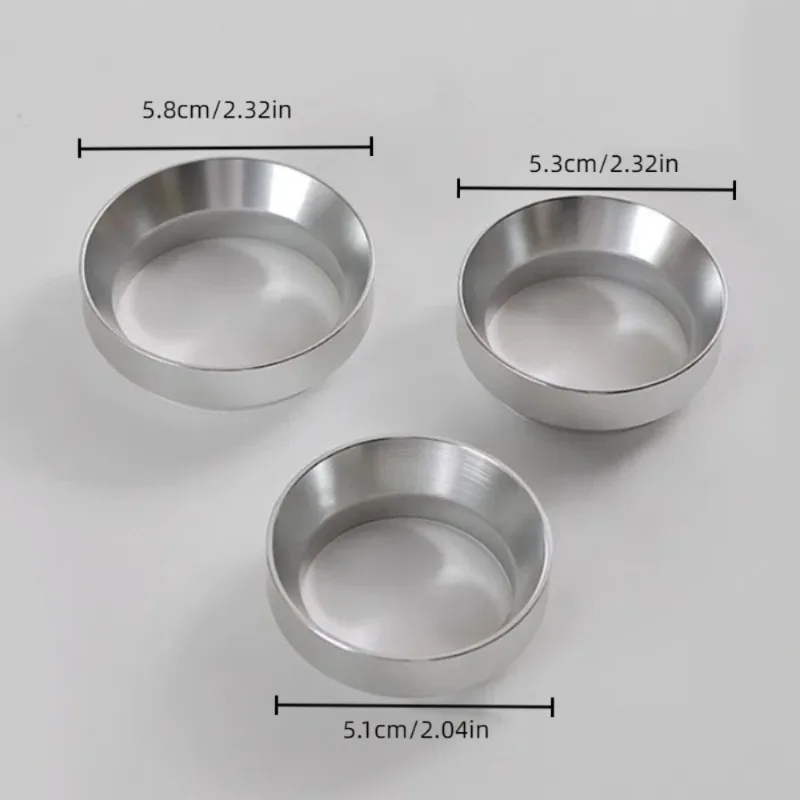 Fotografia 7: Funil de dosagem de café expresso, anel de distribuição de grãos de café, design seguro e anti-queda, compatibilidade universal para máquinas de café expresso