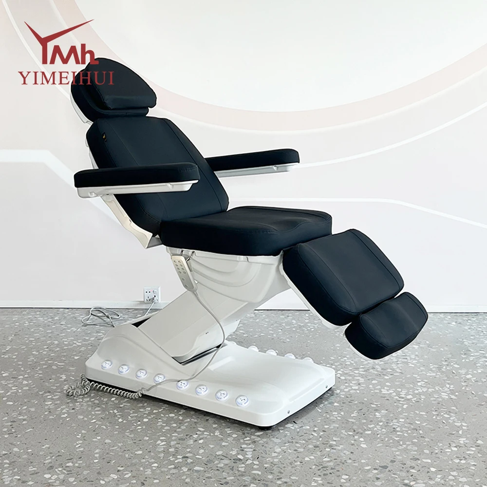 

Salon Massage Table Sheets PU Leather Leather Facial Bed Chair Salon Furniture Facial Bed for Esthetician