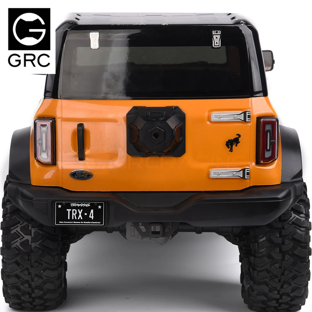 For Grc Trax Trx4 92076-4 Bronco Stainless Steel Hinge Decoration Sheet/metal Door Hinge 1/10 Simulation Climbing Car Parts