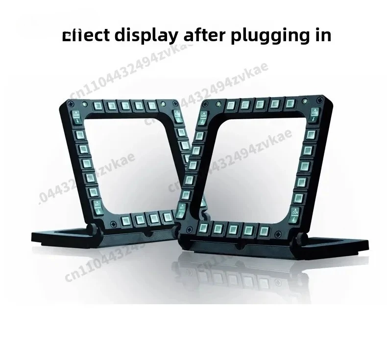 Original MFD COUGAR PACK with 2 MFD (Including Screens) for Thrustmaster PC Windows 10 and 11