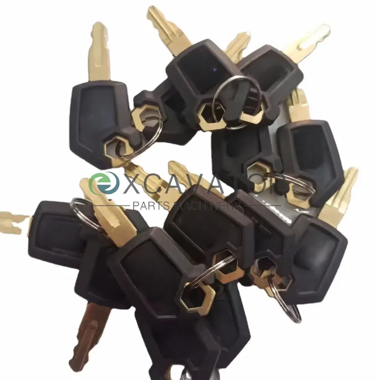 

50 шт. 5P-8500 ключ замка зажигания для экскаватора-погрузчика Caterpillar 5P8500 0964753 0966198 8V4404 9G2777