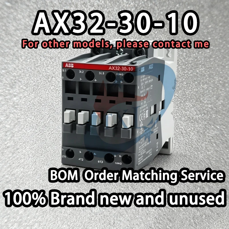 【100% Brand New】Ax32-30-10 Ax32-30-01 Ax40-30-10 Ax40-30-01 Ac24V 220V 110V 380V Ac Contactor
