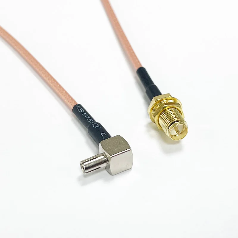 SMA to TS9 Cable RG316 SMA Female to TS9 Male 90 Degree External Antenna Adapter Cable for MiFi Router USB Modem