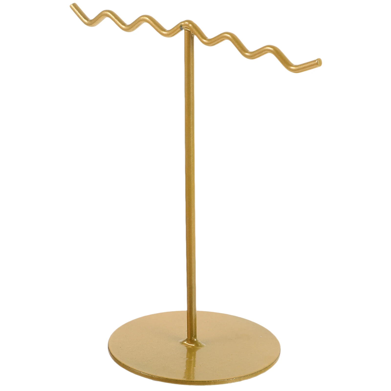 

Iron Jewelry Stand Necklace Earrings Bracelet Organizer Display Rack Black Home Office Storage Solution Tool