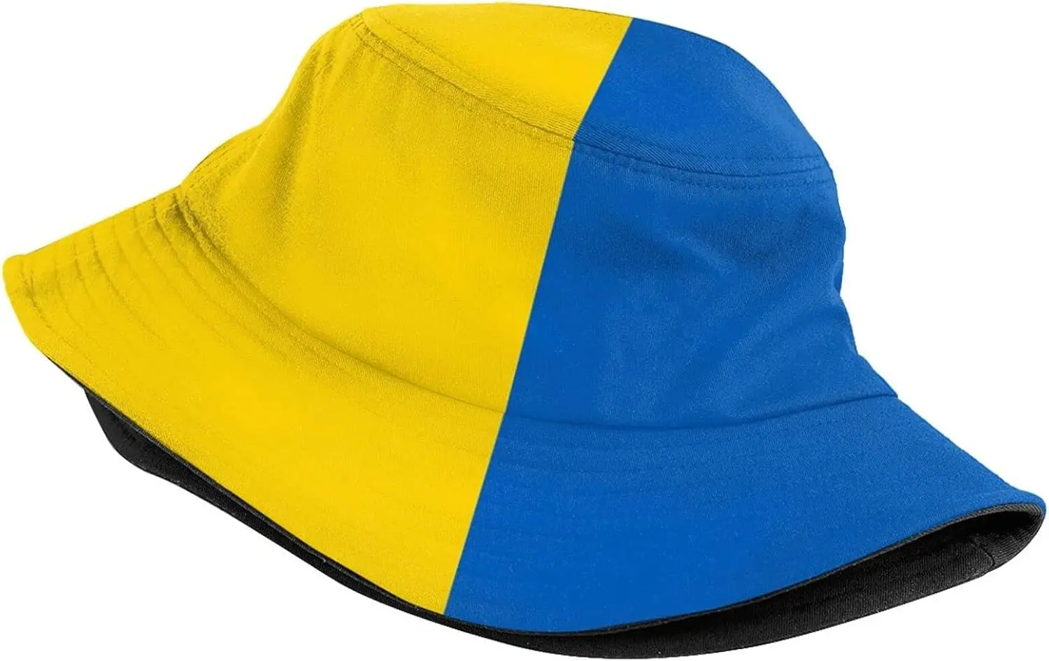 Ukraine Ukrainian Flag Bucket Hat,Funny Beach Fisherman Hats Sun Wide Brim Cap for Women Men and Teens