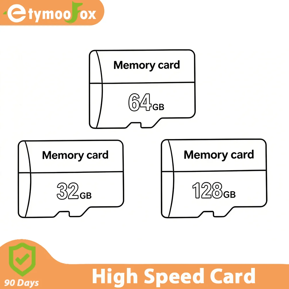 High-speed Card 32GB 64GB 128GB Memory Card Video Image Storage for Dash Cam