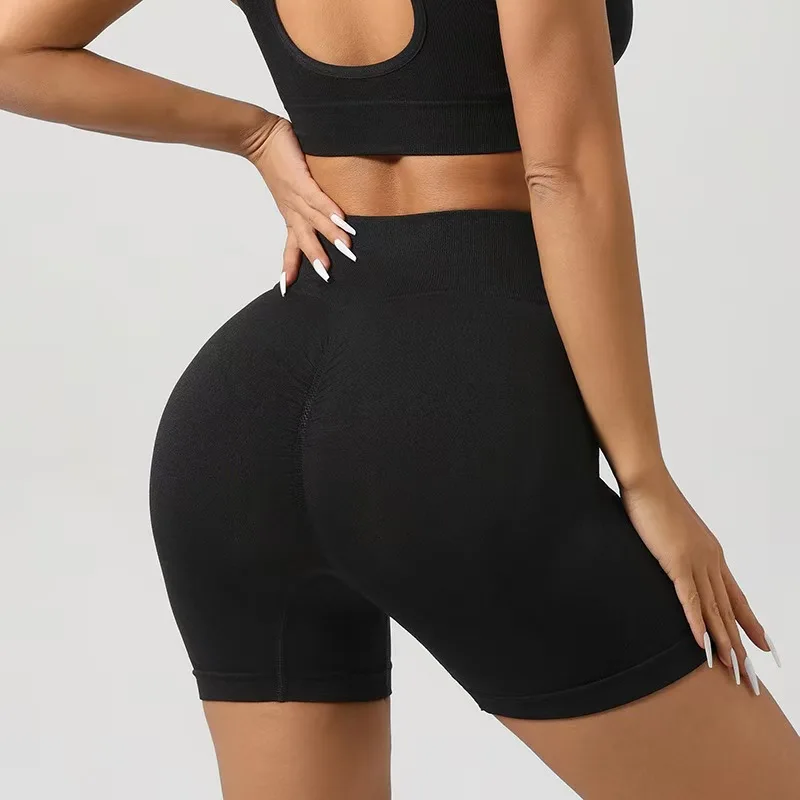 Women Shorts Seamless Sports Shorts For Women Cycling Jogging Fitness High Waist Push Up Gym Shorts Leggings Women Yoga Clothing