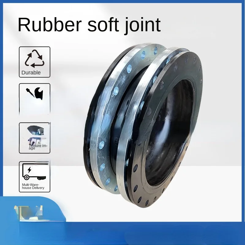 

rubber flexible expansion joints, large diameter flanged rubber flexible connections, KXT flexible rubber flexible joints