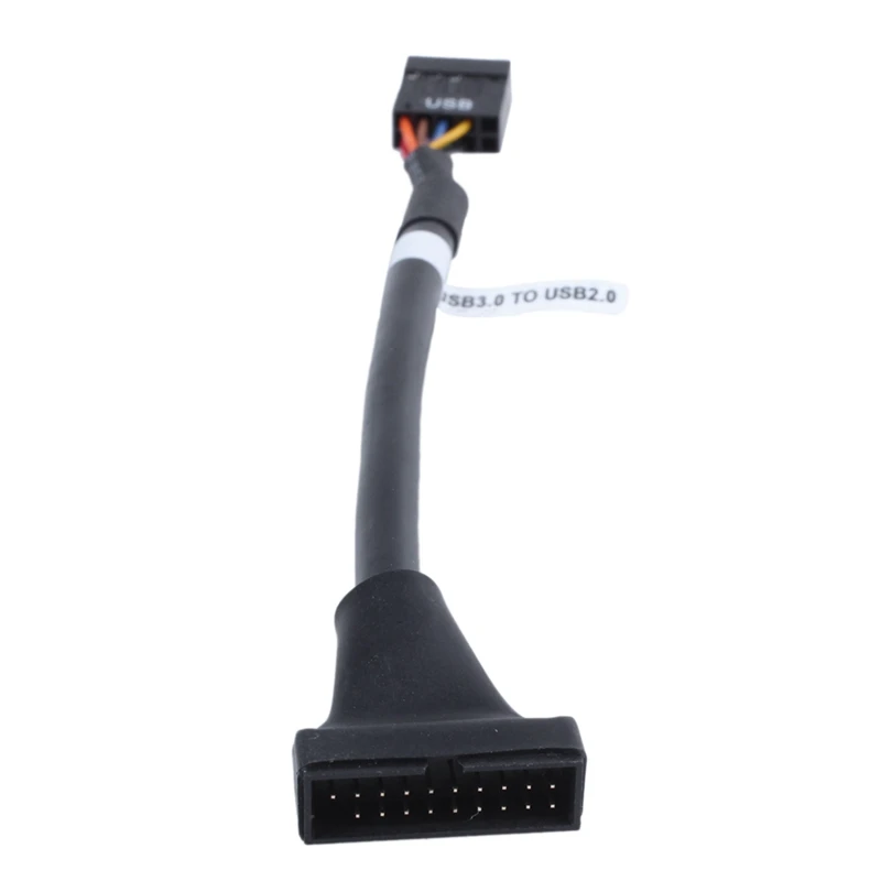 4 Pcs 15Cm USB 3.0 20 Pin Header Male To USB 2.0 9 Pin Female Adapter Cable image 6