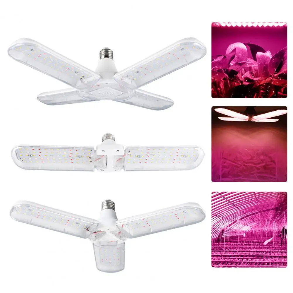 

Full Spectrum Led Plant Light Foldable Led Plant Grow Light with Adjustable Lamp Head for Full Spectrum Growing for Indoor