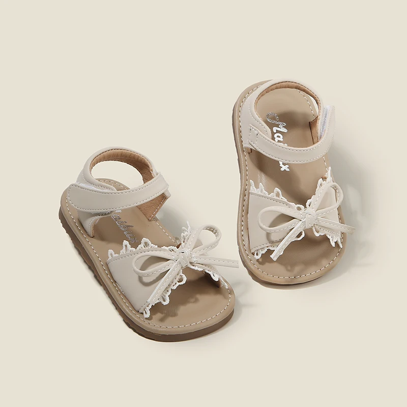 

Обувь для маленьких девочек, летние сандалии, детская обувь для малышей, милая детская обувь принцессы с бантом для девочек, маленькое кружево