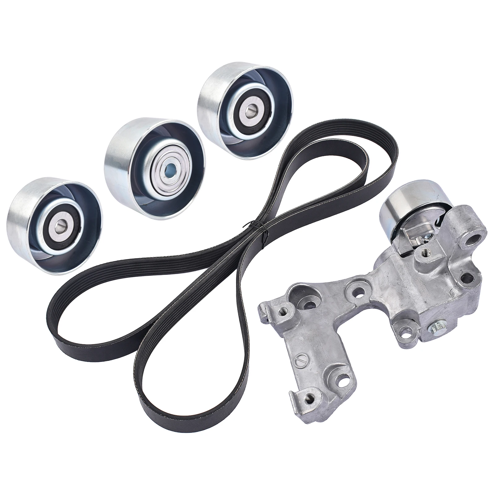 AP01 Drive Belt Tensioner Idler Pulley Kit for Toyota Tacoma Tundra FJ Cruiser 07-09 1662031012 1662031013 1660331040 166030P030 view 3