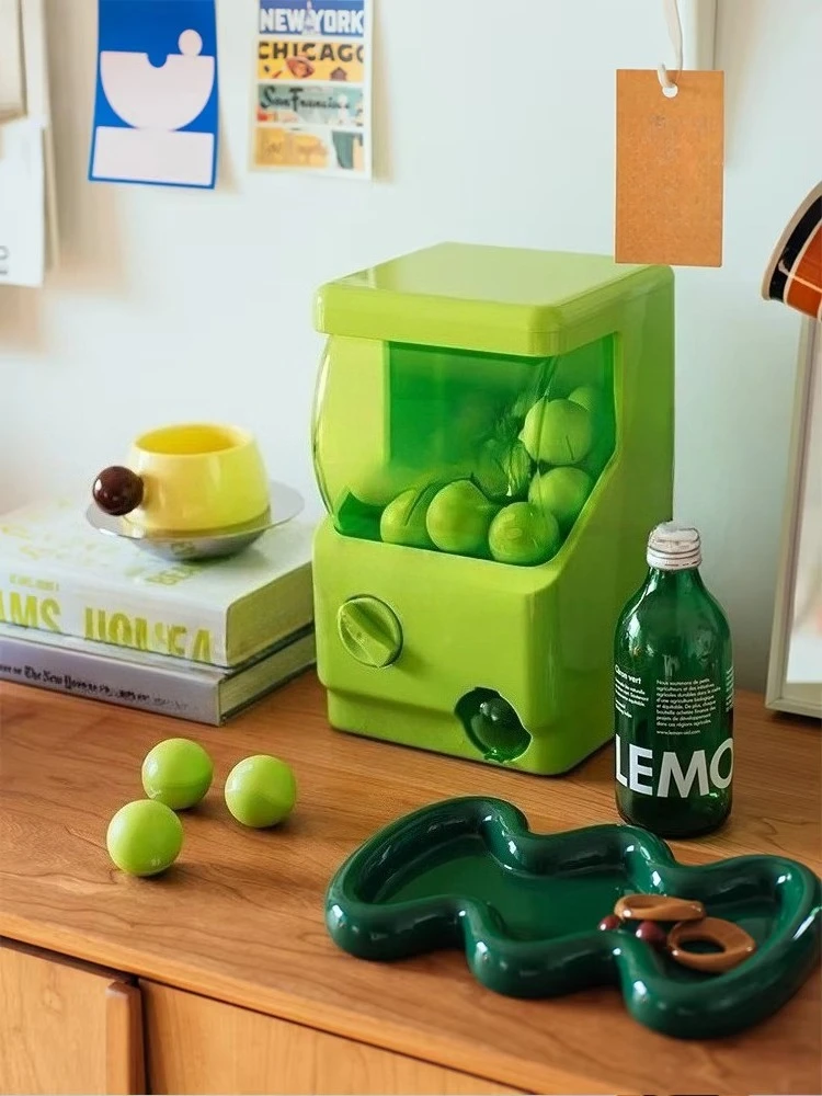 Coffee Capsule Gachapon-Style Vending Machine - Desktop Mini Coffee Capsule Dispenser