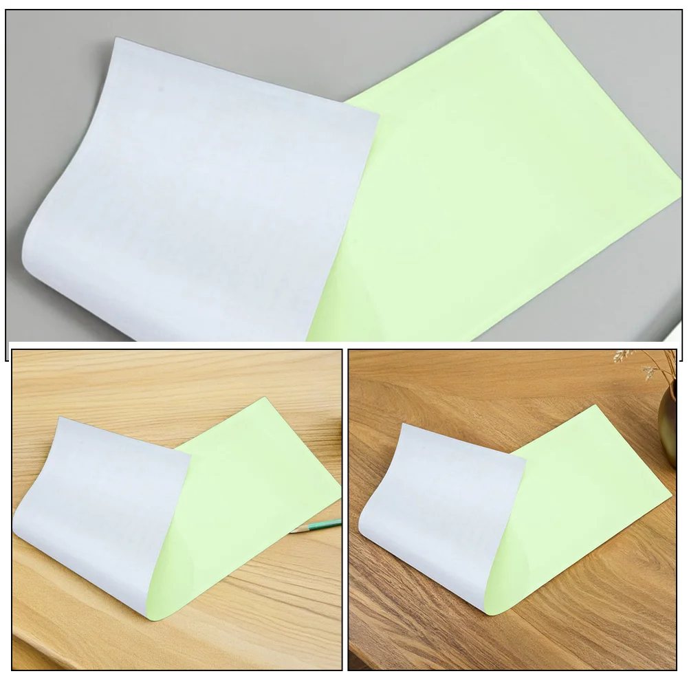 2 قطعة يتوهج في الظلام فيلم فوتولومينيسسينت مضيئة ملصق حائط من الفينيل لتقوم بها بنفسك كرافت كوب نافذة السيارة لوحة ترخيص تسجيل رسائل #3