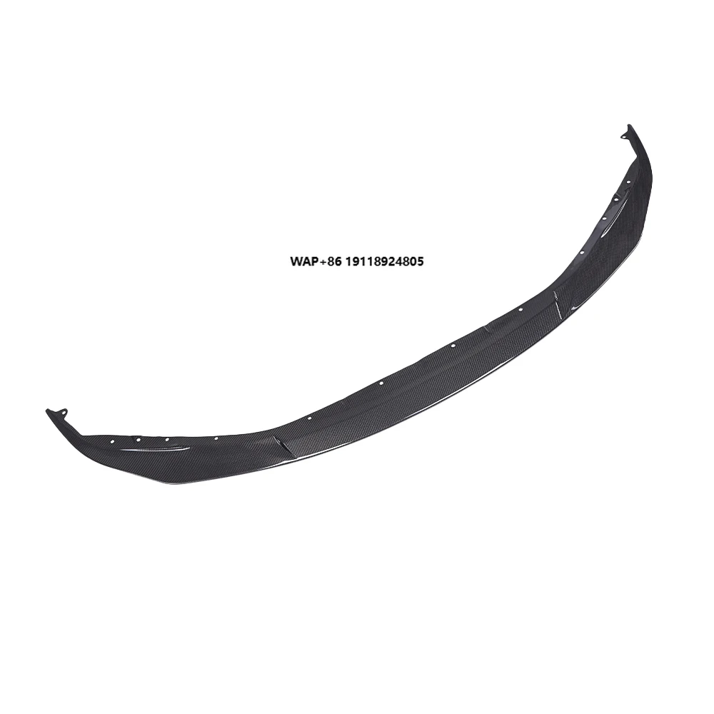 

Real Dry Carbon Fiber Front Bumper Splitter Front Lip Accessory Trim for B-MW M3 M4 G80 G81 G82 G83 R44 Style Racing Upgrade