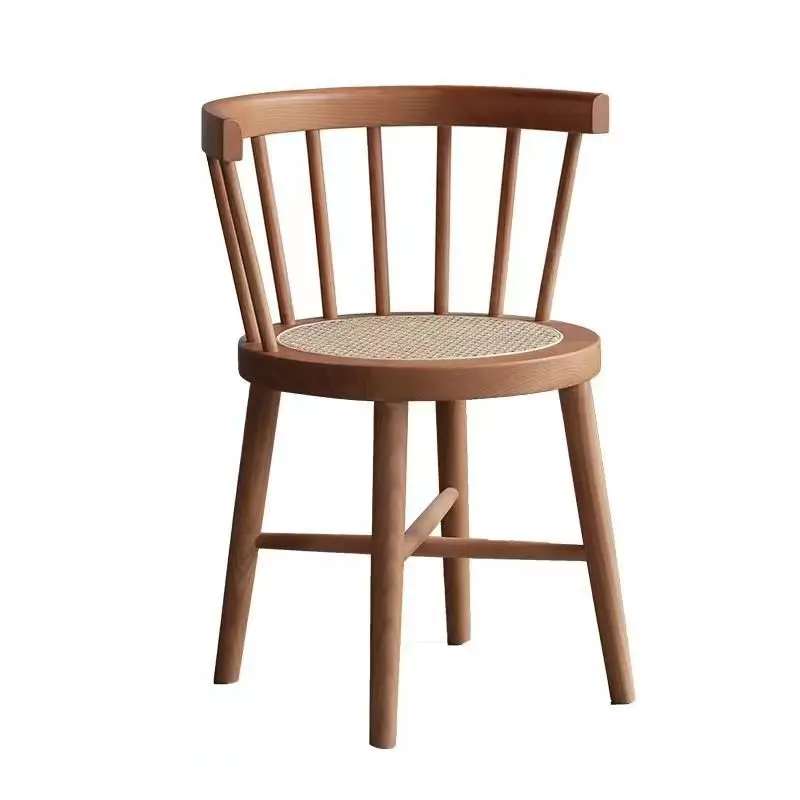 

Nordic Dining Chair with Rattan Design Stylish and Durable Perfect Any Setting Enhance Your Dining Experience For Modern Chair