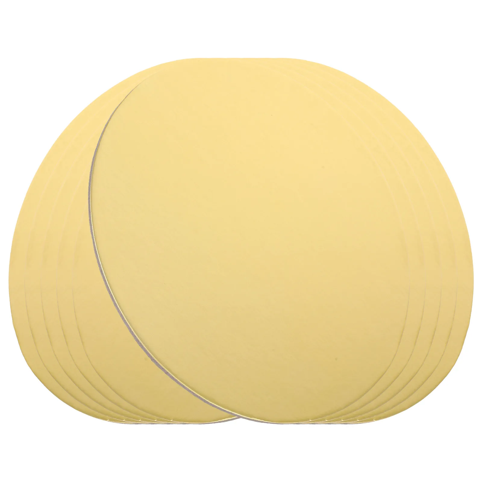 

10Pcs Cake Boards Round Paper Thick Cake Base Plates Disposable Party Dessert Display Holder Birthday Cupcake Supplies
