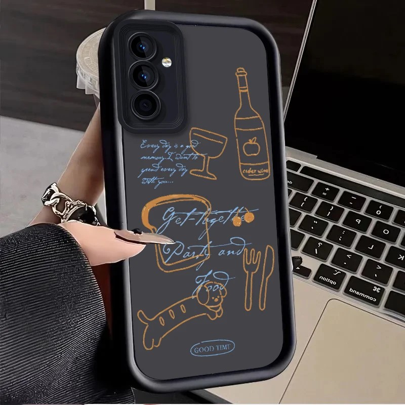 Bowknot Case for Samsung Galaxy A53 A50 A50S A36 5G A35 A34 A33 A32 A30 A26 A24 A23 A22 A20 A16 A15 A14 A13 A12 4G A06 M55 Cover