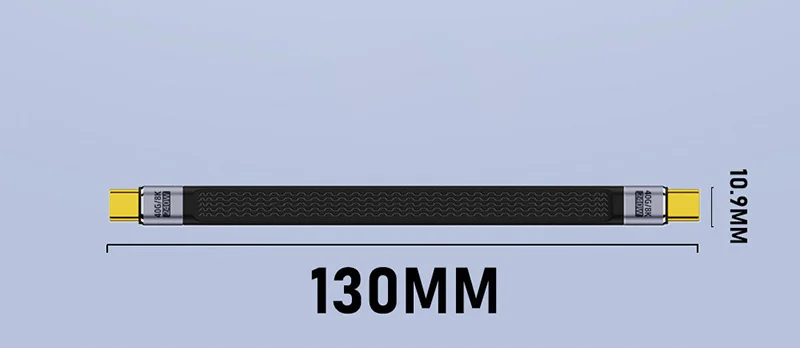 10 peças cabo de dados usb4 40gbps pd240w 8k 60hz usb c para tipo c cabo curto macho para thunderbolt 3 4 iphone15 16 pro max ssd