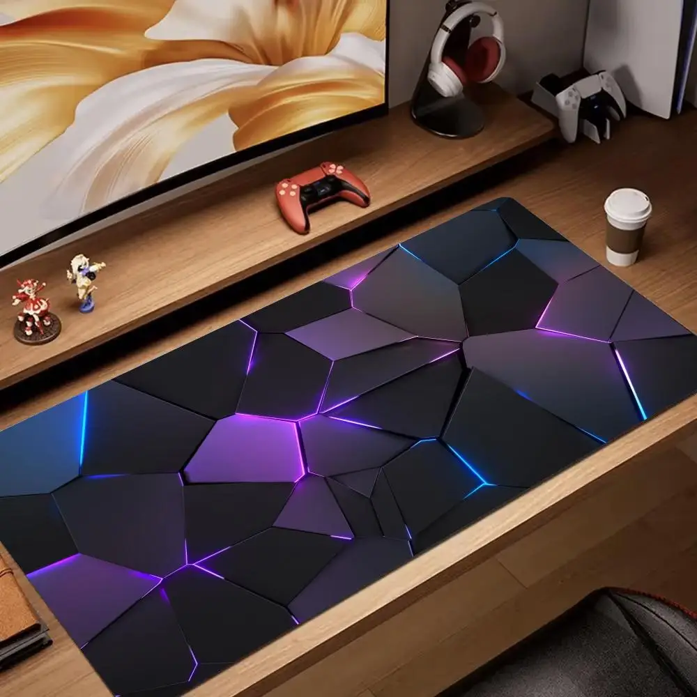 

PC Sense of technology mouse pad rubber anti-slip desk mat gaming mats pc accessories expansion pads suitable for work and game