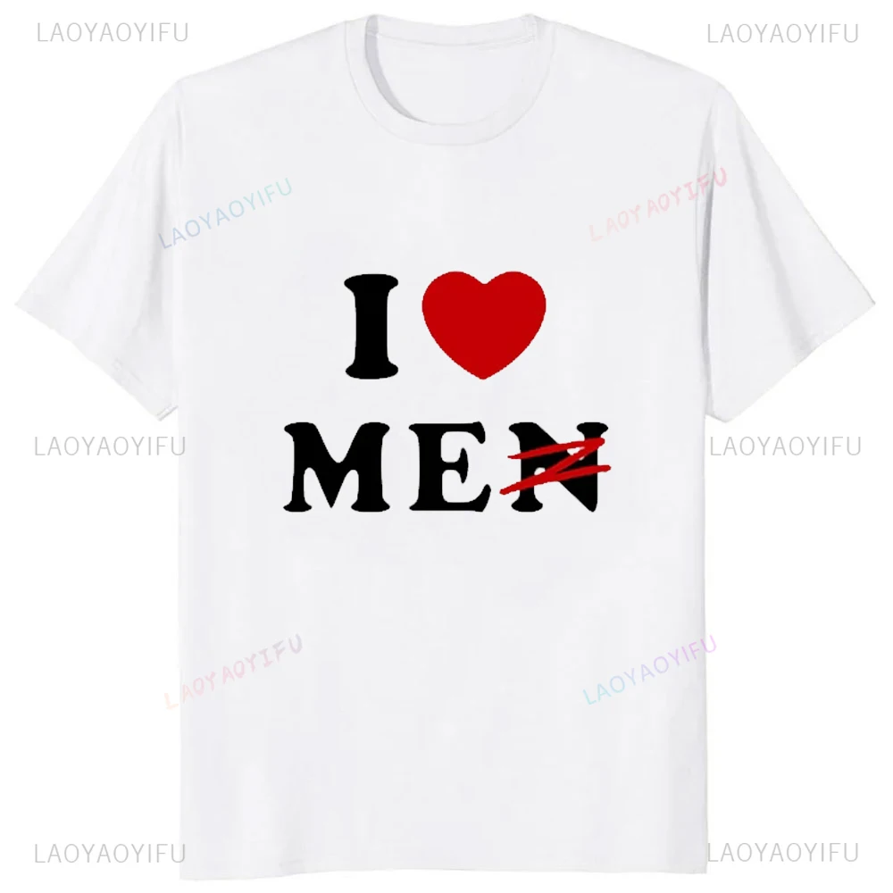 I Love Me Letter Print Punk T-Shirt Harajuku Summer Short Sleeve Funny Women Tshirt Hipster Streetwear Casual Breathe Man Tees