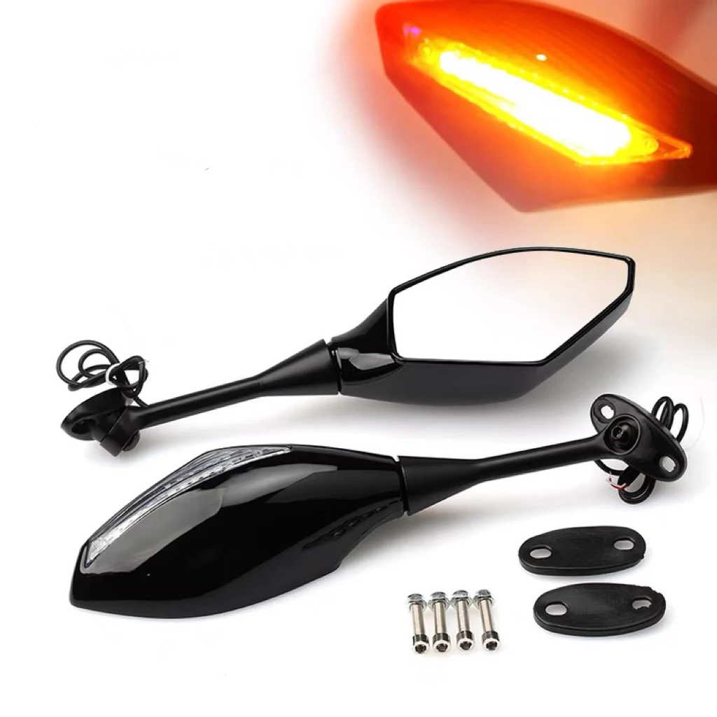 

Turn Signal Light Rearview Mirrors For Honda CBR 600RR F5 2003-2016 CBR 1000RR 2004 2005 2006 2007