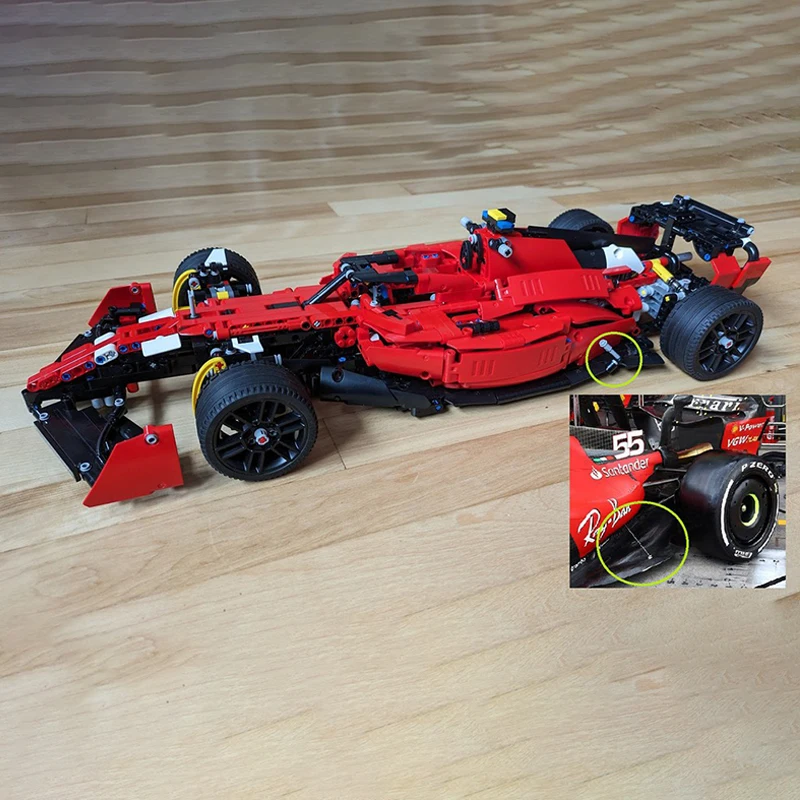 NEW Technical MOC SF-23 F1 Formula One F1 Racing Car MOD from GTE 